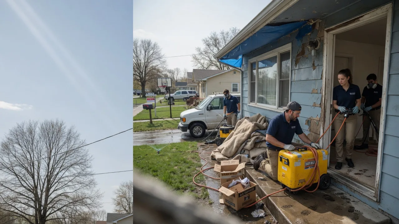 Basement Flood Cleanup in Panola, AL near me